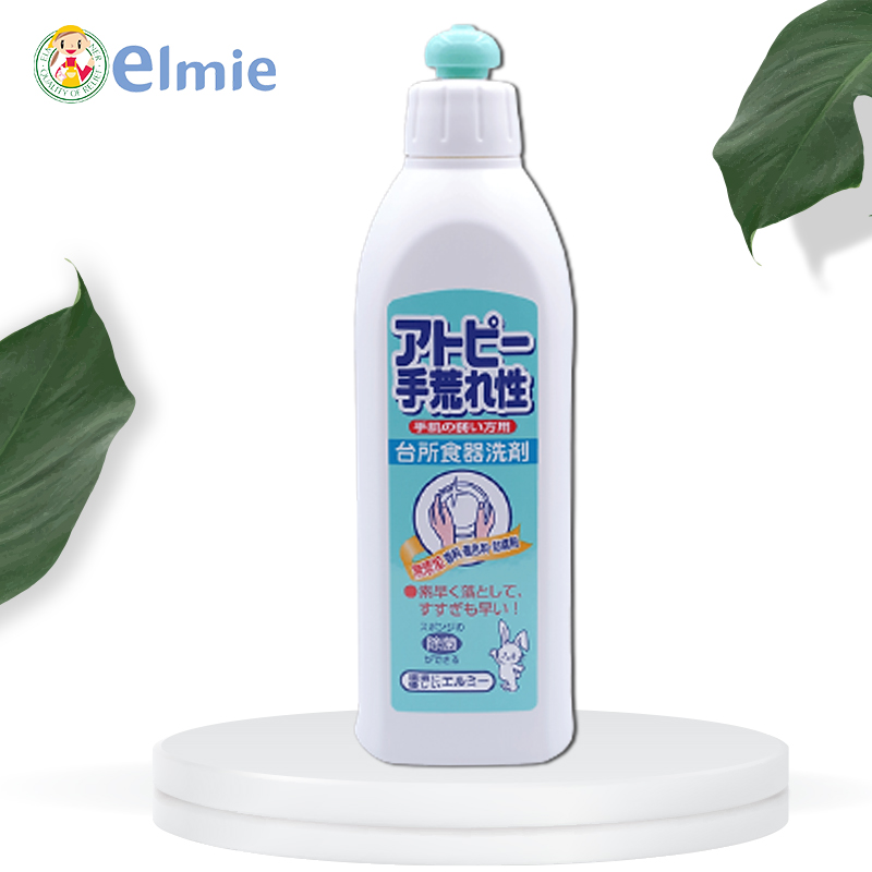 Nước rửa chén Elmie dành cho da nhạy cảm - 300ml (Hàng nội địa Nhật)