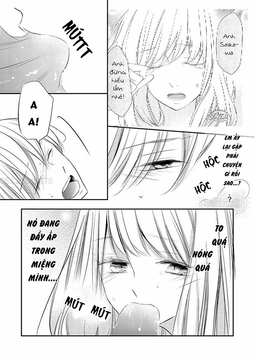 sự tình lovestory nhà saikawa chapter 17 18