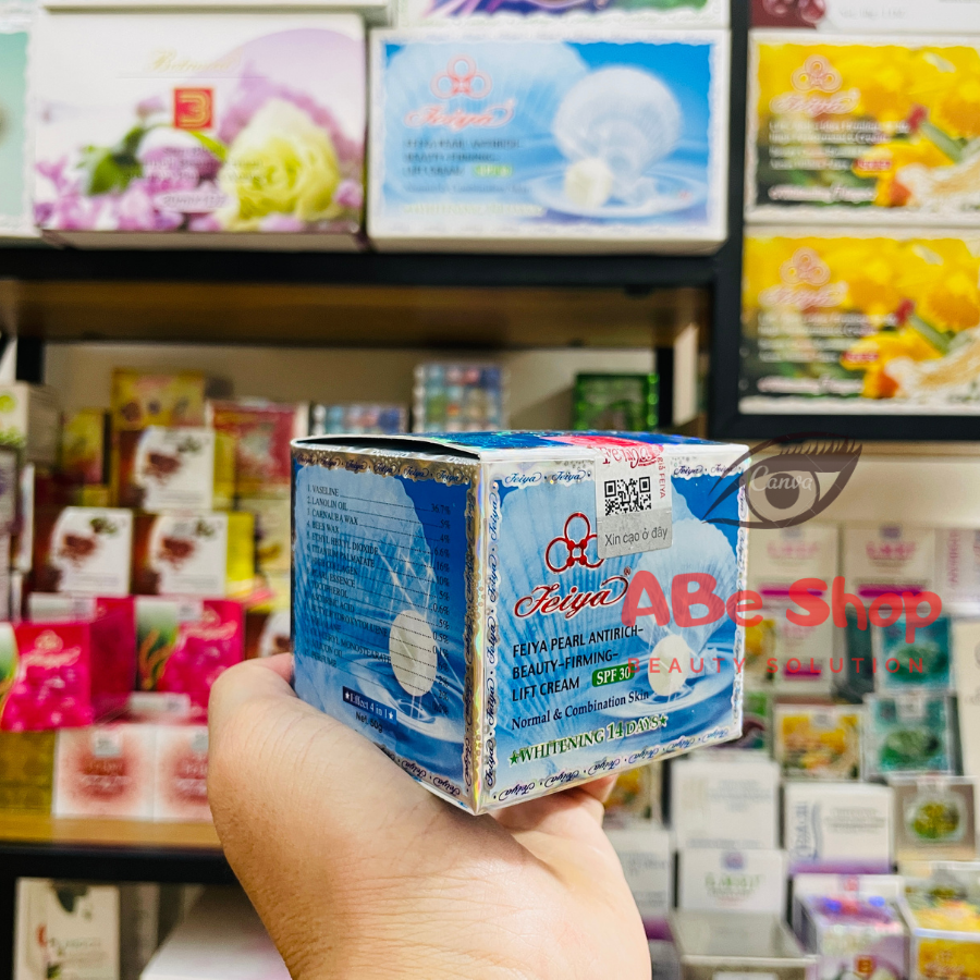 KEM DƯỠNG TRẮNG DA FEIYA NGỌC TRAI 50g ( HỖ TRỢ TRỊ NÁM, TÀN NHANG, ĐỐM NÂU )