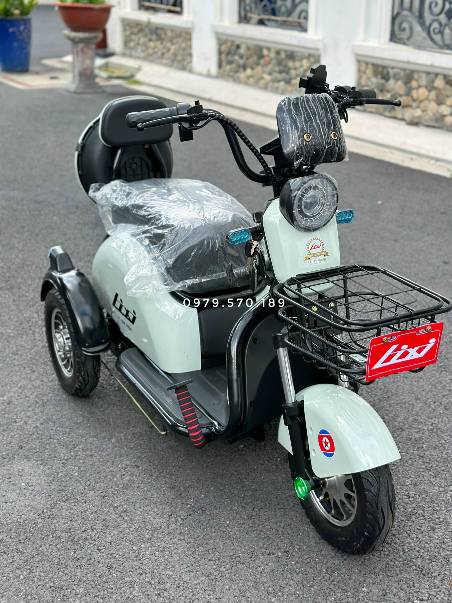 XE 3 BÁNH ĐIỆN LIXI MINI
