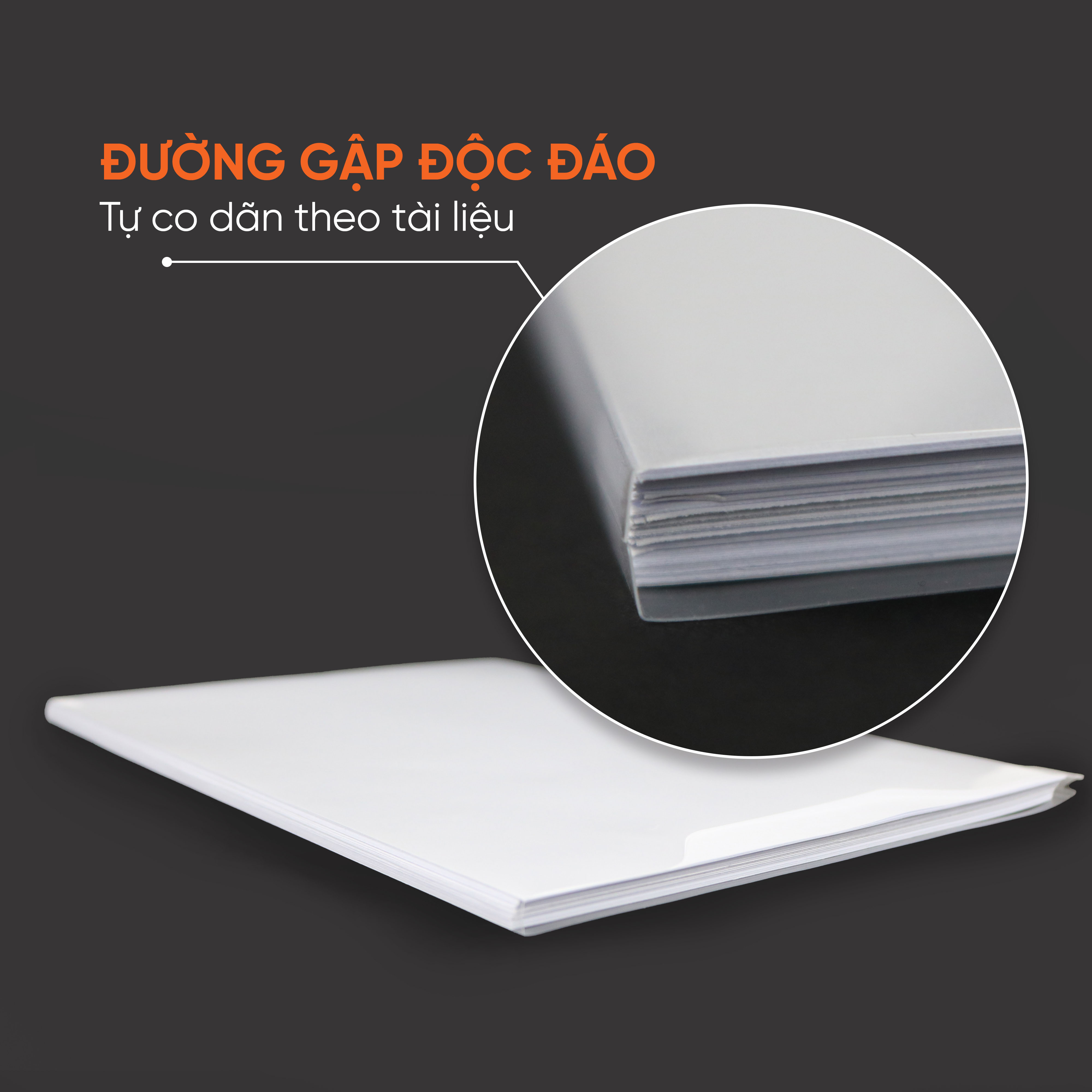 Bìa Lỗ Sumo A4, AO+, Siêu Dày 0.18 mm, 30 lỗ