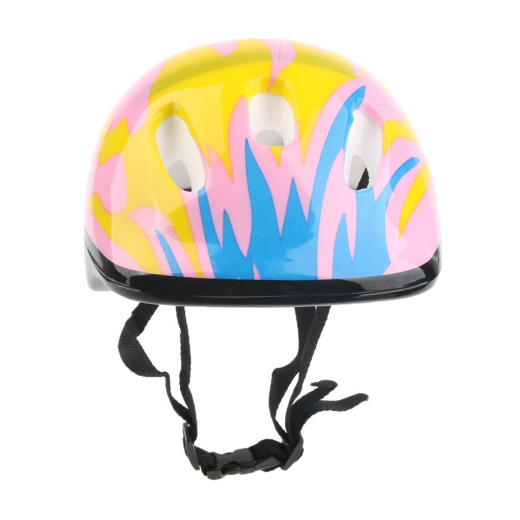 Kids Roller Skating Skateboarding Safety Helmet Head Protection Hat Pink