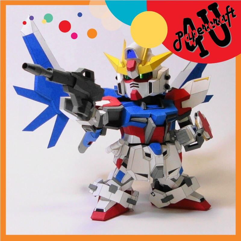 Mô hình SD Gundam GAT-X105BFP Build Strike Full Package