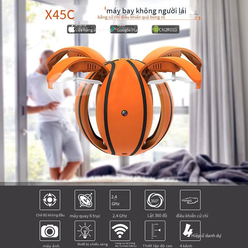 Phong cách xuất khẩu mới nhất dành riêng cho máy bay không người lái bóng rổ mini cảm biến trọng lực điều khiển từ xa độ nét cao điều khiển từ xa