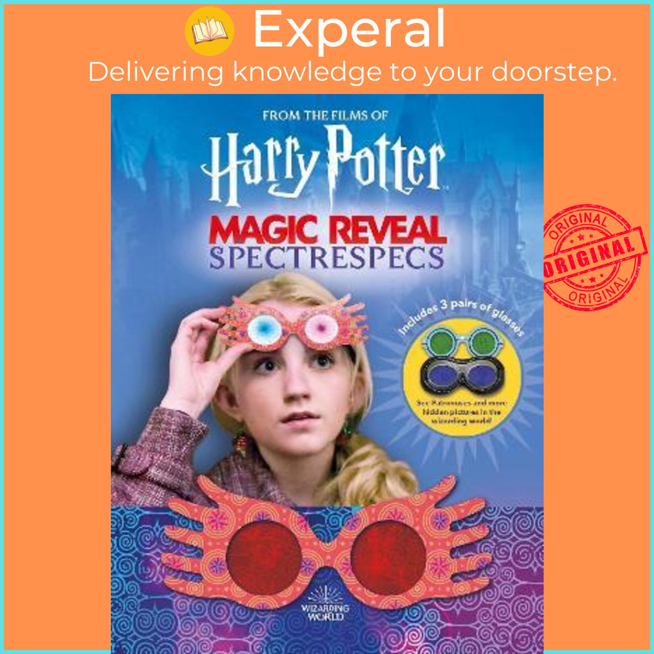 Sách - Magic Reveal Spectrespecs: Hidden Pictures in the Wizarding World by Jenna Ballard (UK edition, paperback)