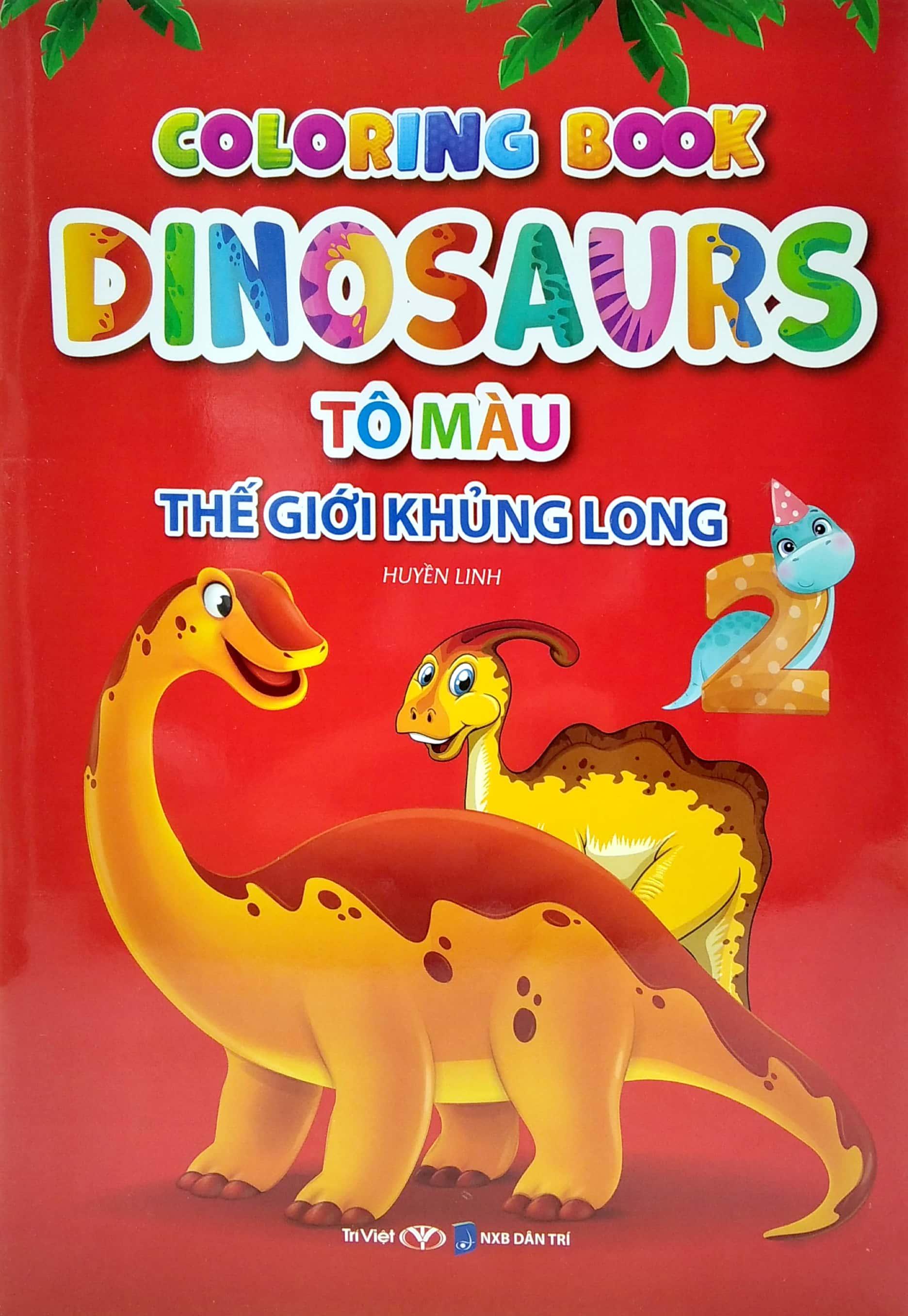 Tô Màu Thế Giới Khủng Long Dinosaurs 2