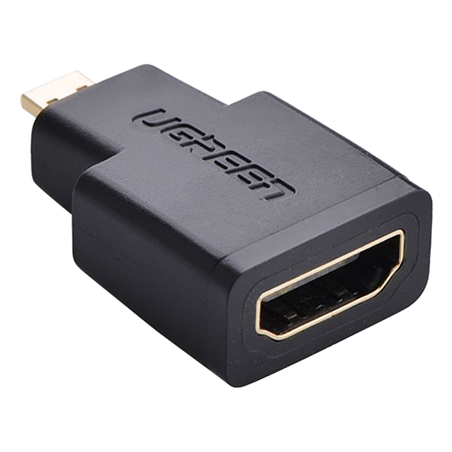 Hình ảnh Đầu Chuyển Đổi Ugreen MicroHDMI Male Sang HDMI Female 20106 - Hàng Chính Hãng