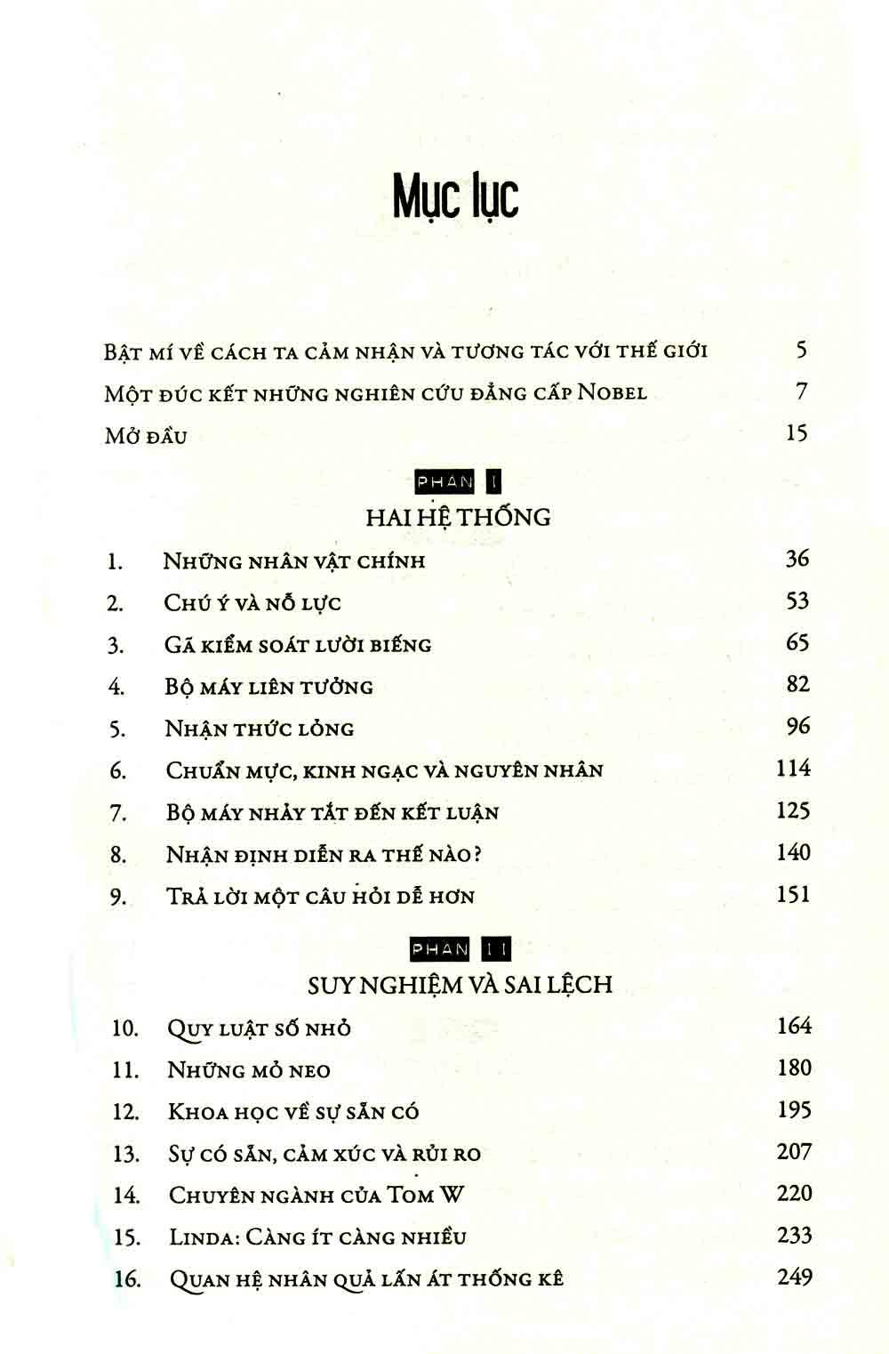 Sách Tư Duy Nhanh Và Chậm (Tái Bản)