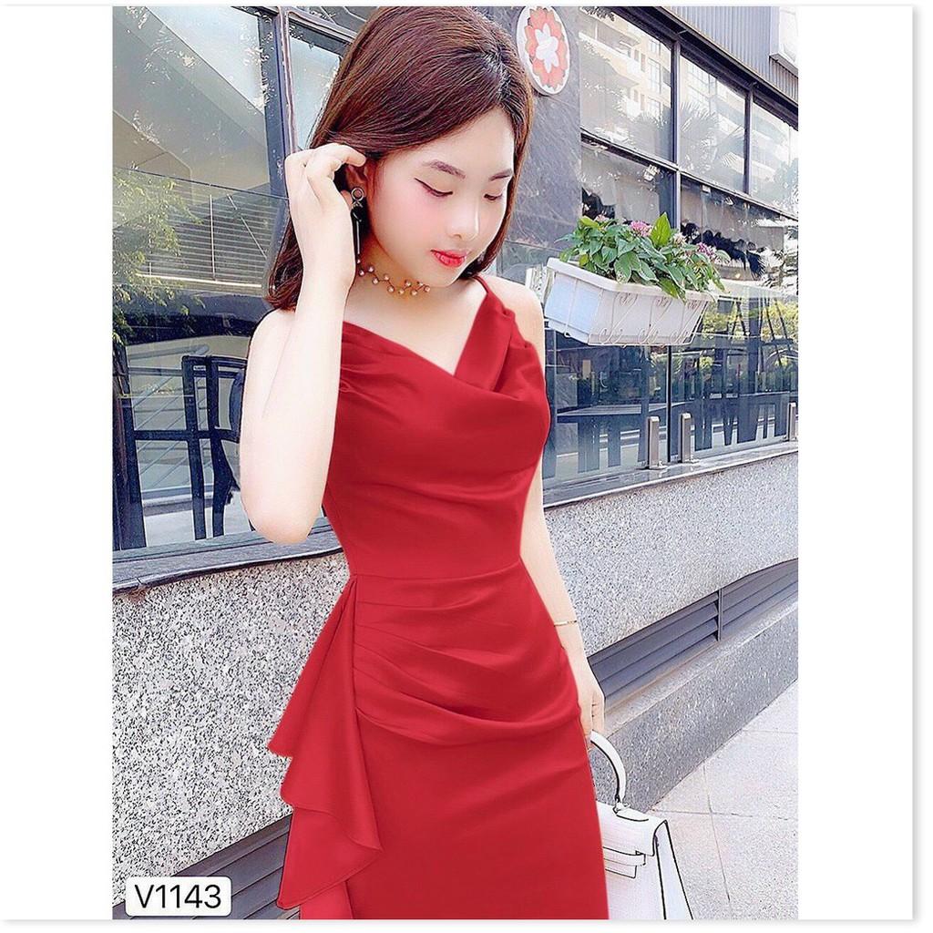 Đầm poly 2 da cực xinh siêu tôn dáng cho các chị em KHANH AN FASHION