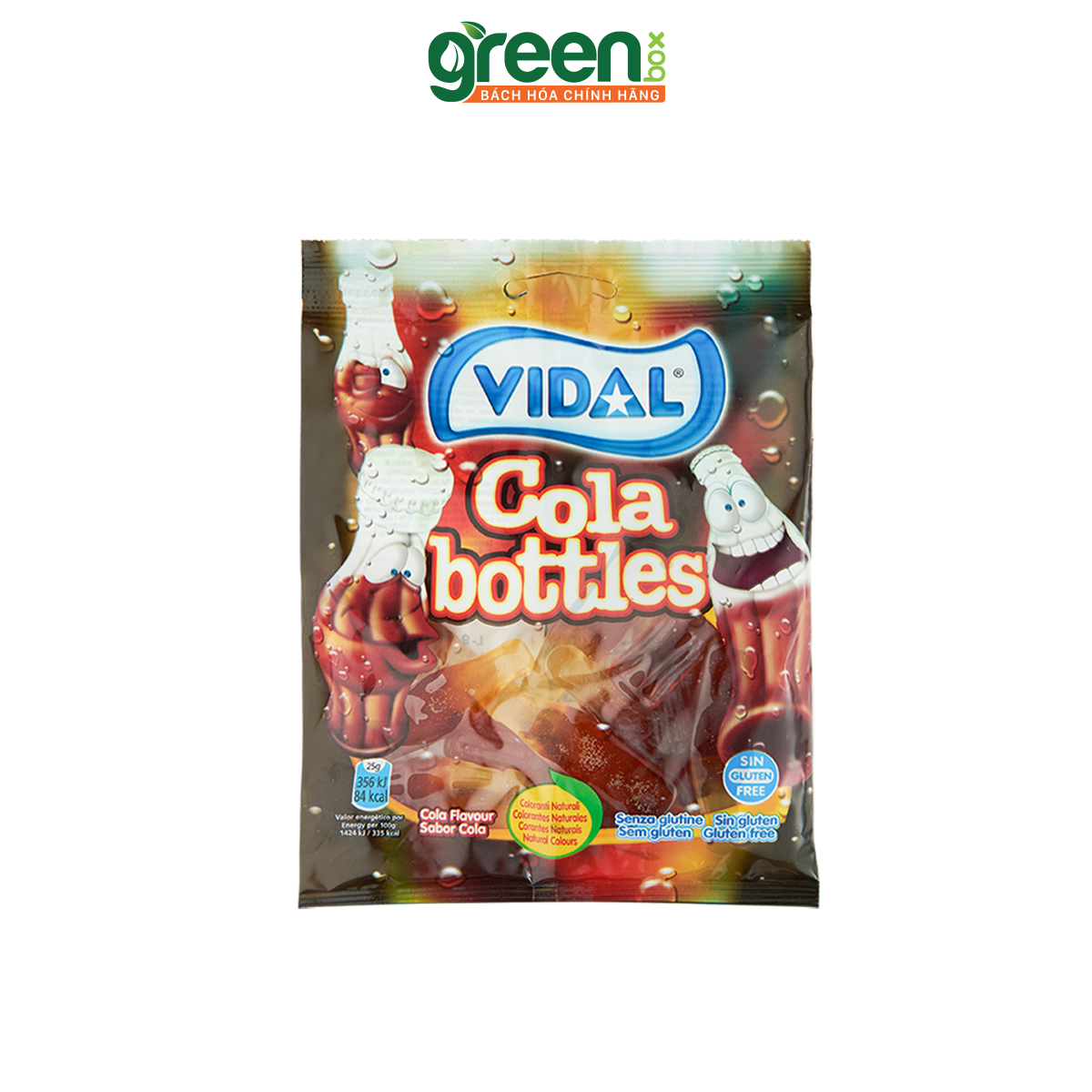 Combo siêu tiết kiệm 5 loại kẹo dẻo Vidal 100g
