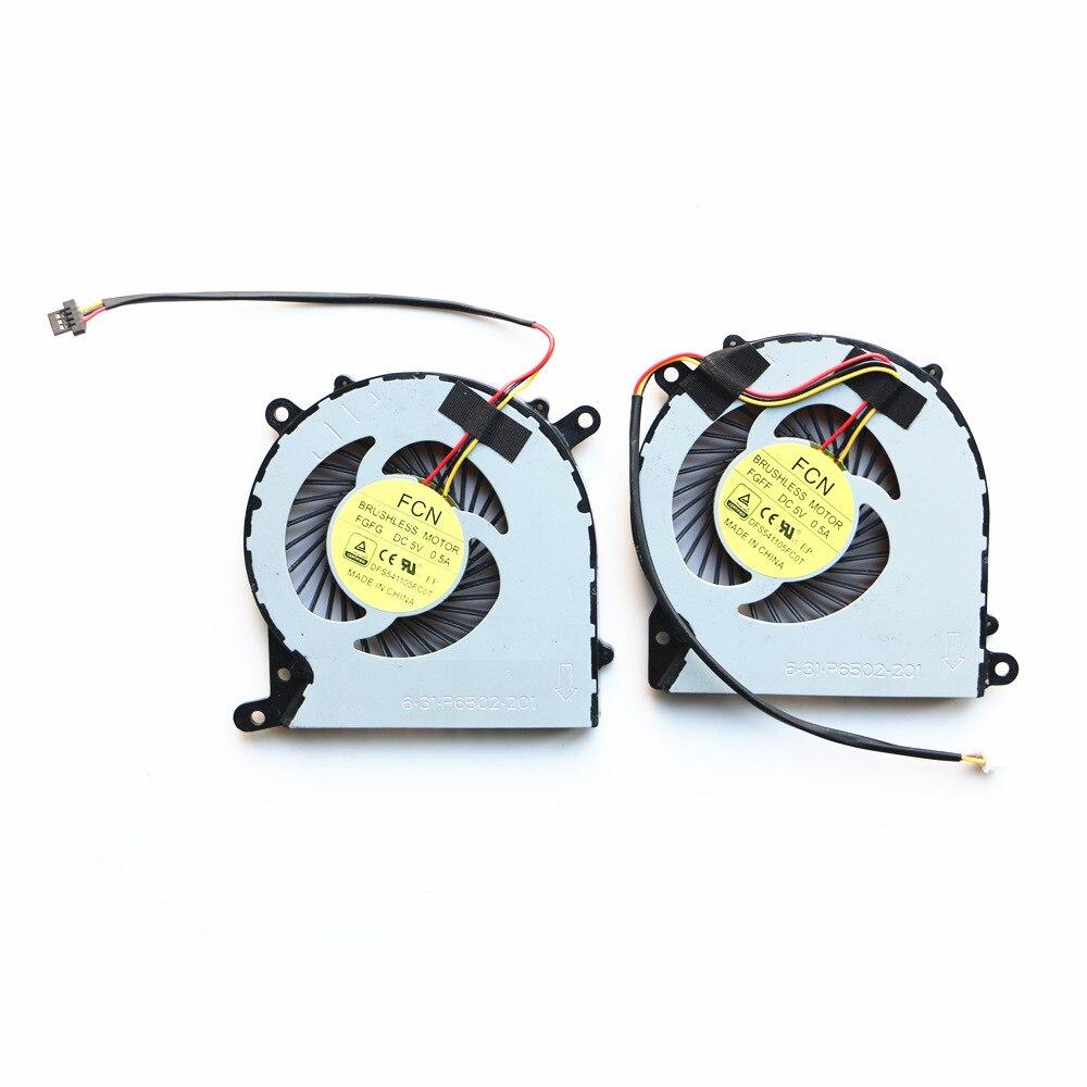 Quạt Tản Nhiệt Cpu & Gpu Cho Clevo P650sg P65_p67sg
