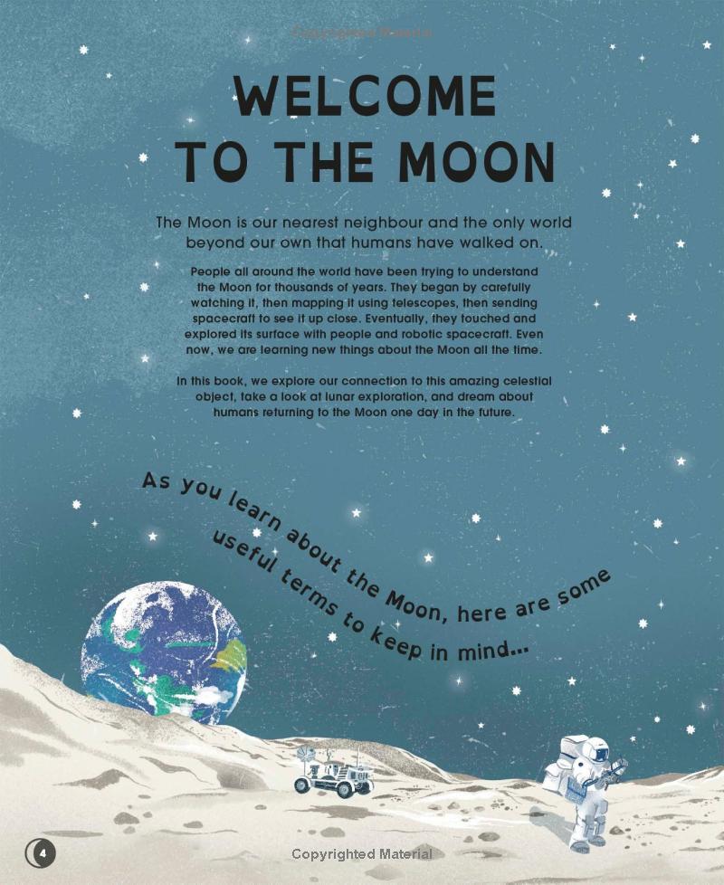 Sách ngoại văn: The Moon - Discover The Mysteries Of Earth's Closest Neighbour