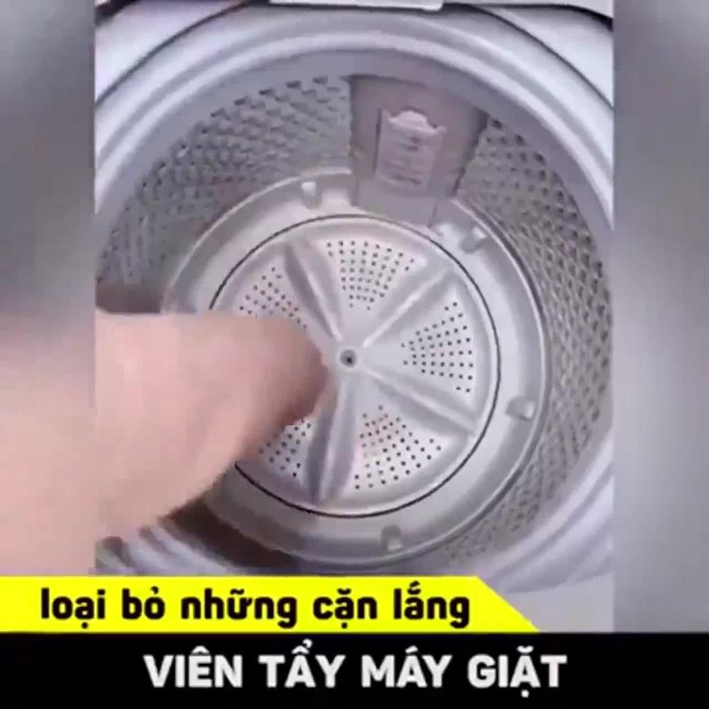 Viên tẩy vệ sinh lồng máy giặt cửa trên, cửa ngang siêu sạch hàng nội địa trung MiibooShi SL1041