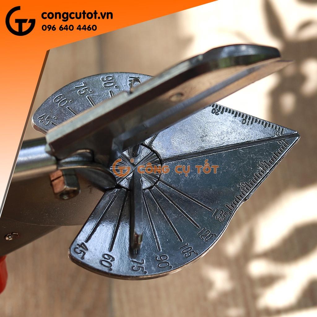 Kéo cắt góc điều chỉnh dùng lưỡi dao trổ hình thang