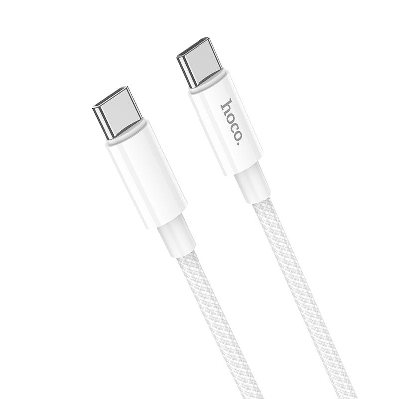 Cáp sạc nhanh Hoco 100W USB Type C 5A 100W PD tiện lợi thích hợp cho Macbook iPad Samsung S20 Xiaomi