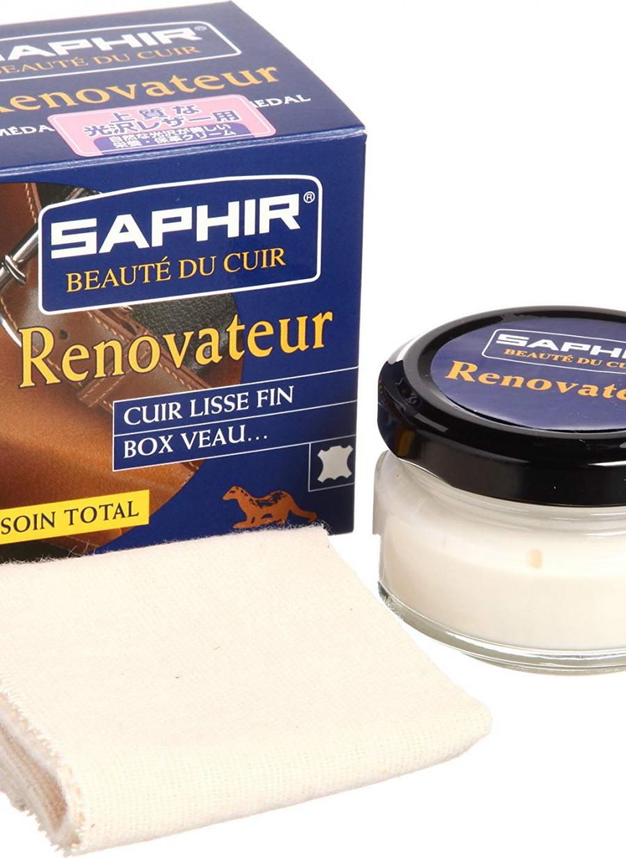 Kem dưỡng đồ da chuyên sâu Saphir BDC Pot Renovateur 50ml - NK Pháp
