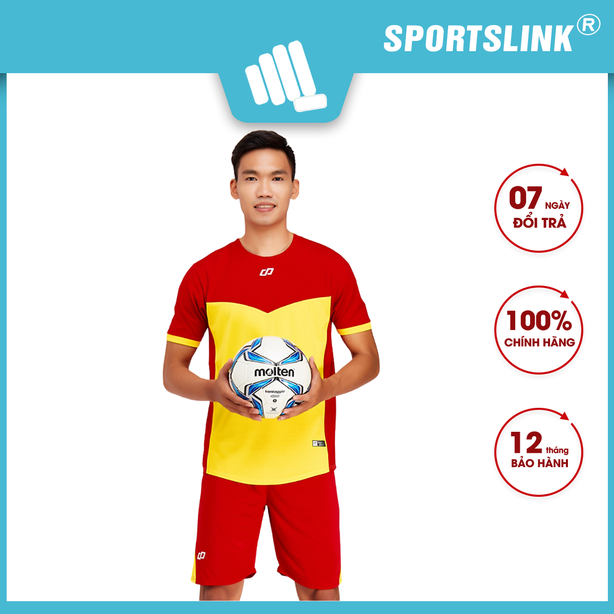 Tổng hợp đồ đá banh nguyên bộ vải mát CP Sportslink