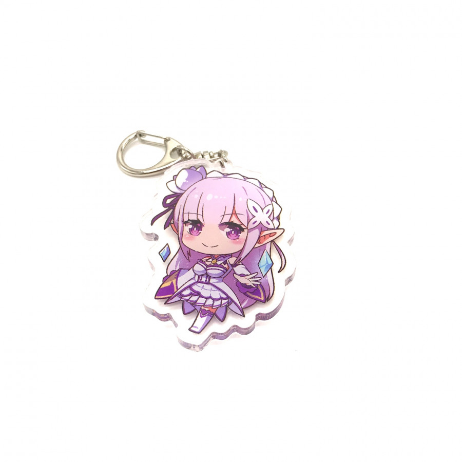 Móc Khóa Emilia Re:Zero