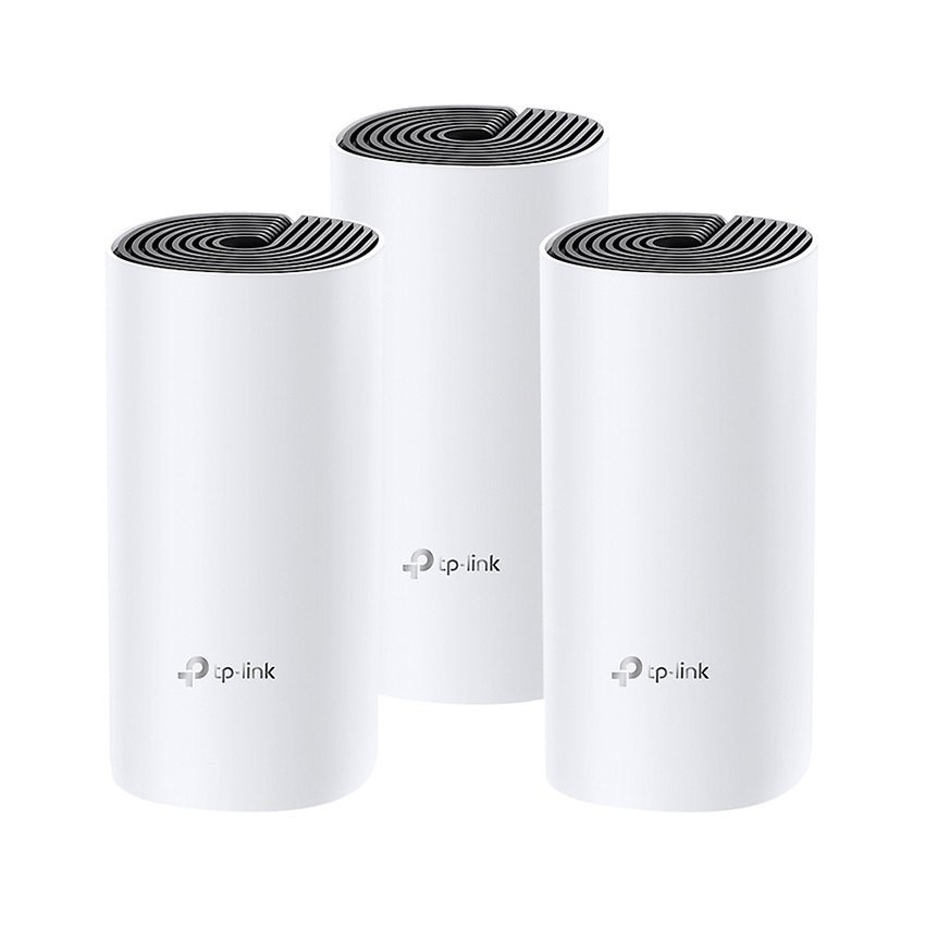 Bộ Phát Wifi Mesh TP-Link Deco M4 (3-pack)  Băng Tần Kép MU-MIMO AC1200 - Hàng Chính Hãng