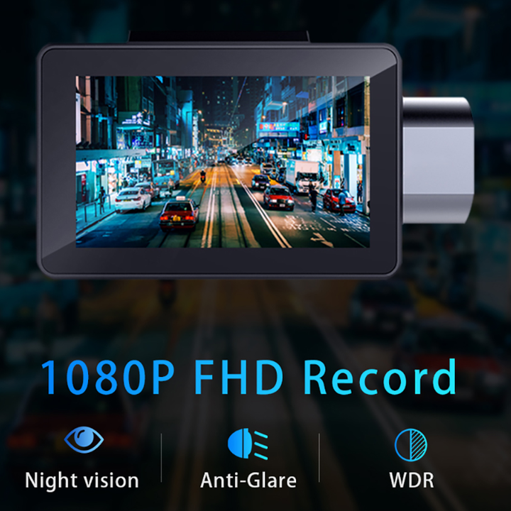 Camera hành trình ô tô Phisung K11 Plus Wifi, 4G - Hàng Nhập Khẩu