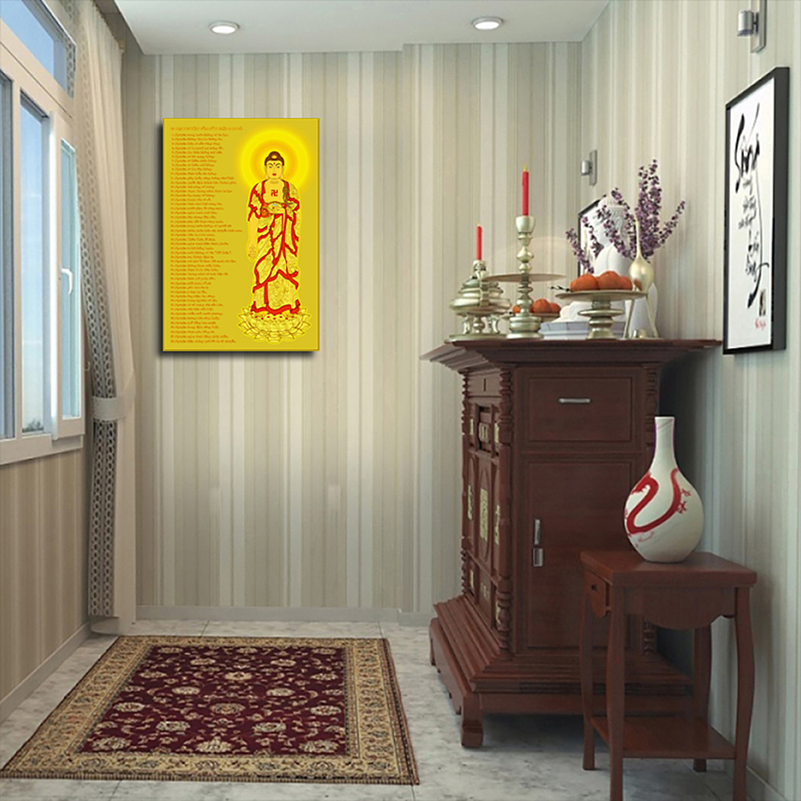 Tranh Phòng Thờ Phật Giáo