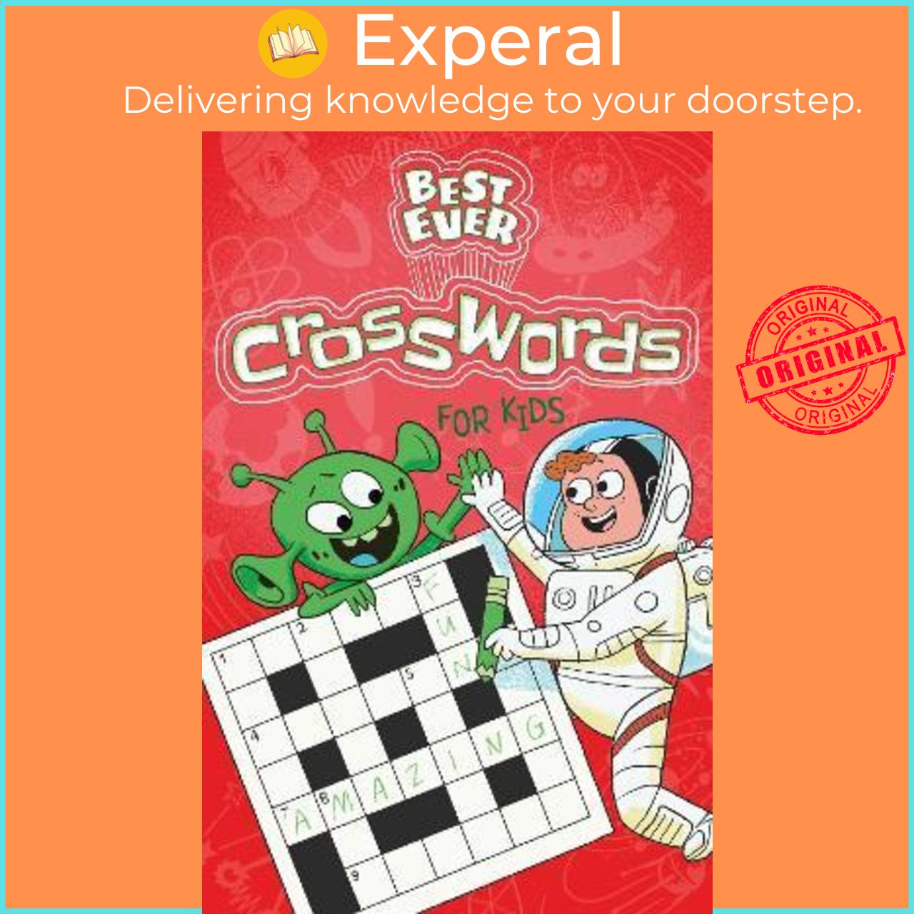 Sách - Best Ever Crosswords for Kids by Ivy Finnegan (UK edition, paperback)