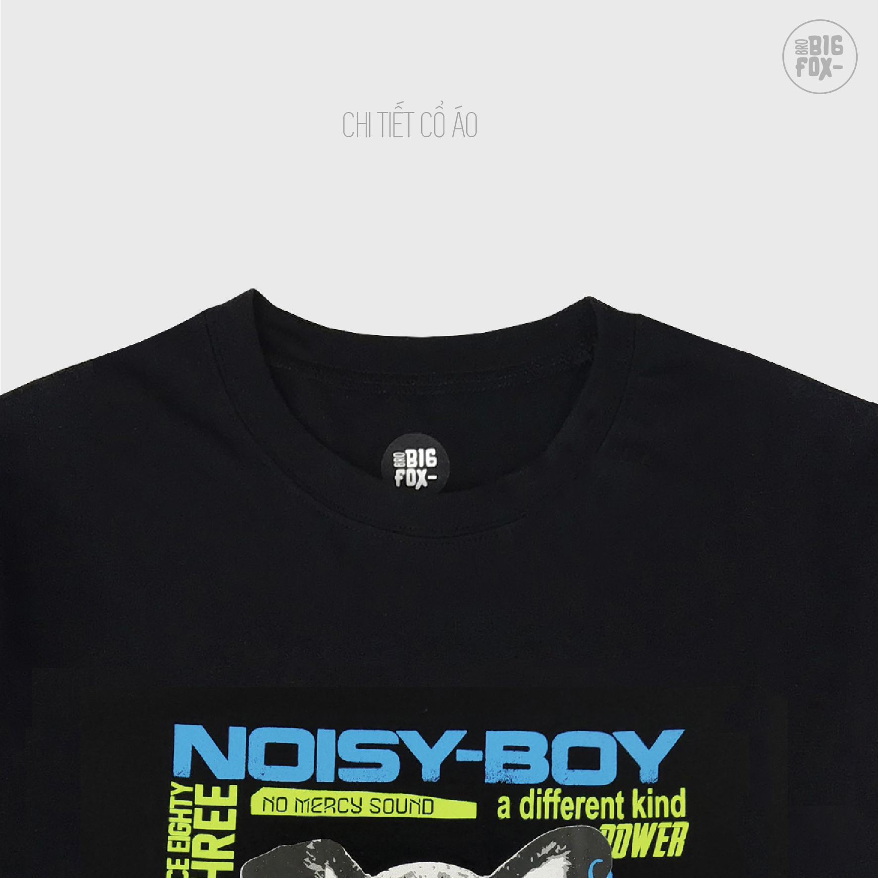 Áo Bé Trai Size Đại Bigfox, Áo Phông Trẻ Em Dáng Rộng In NOISY BOY 12-15, Chất Cotton