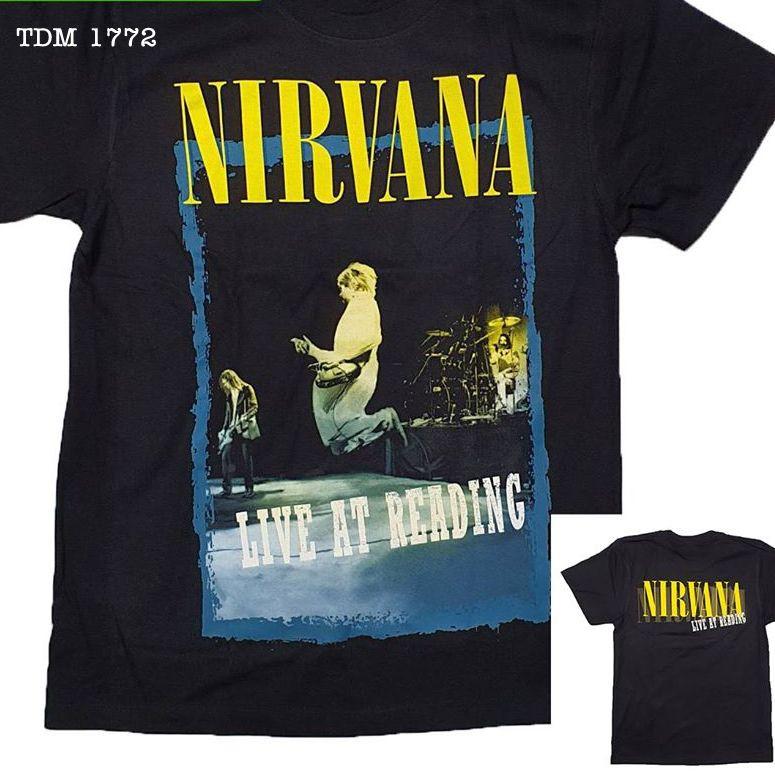 Áo Rock band tee phông / thun Nirvana TDM 1772