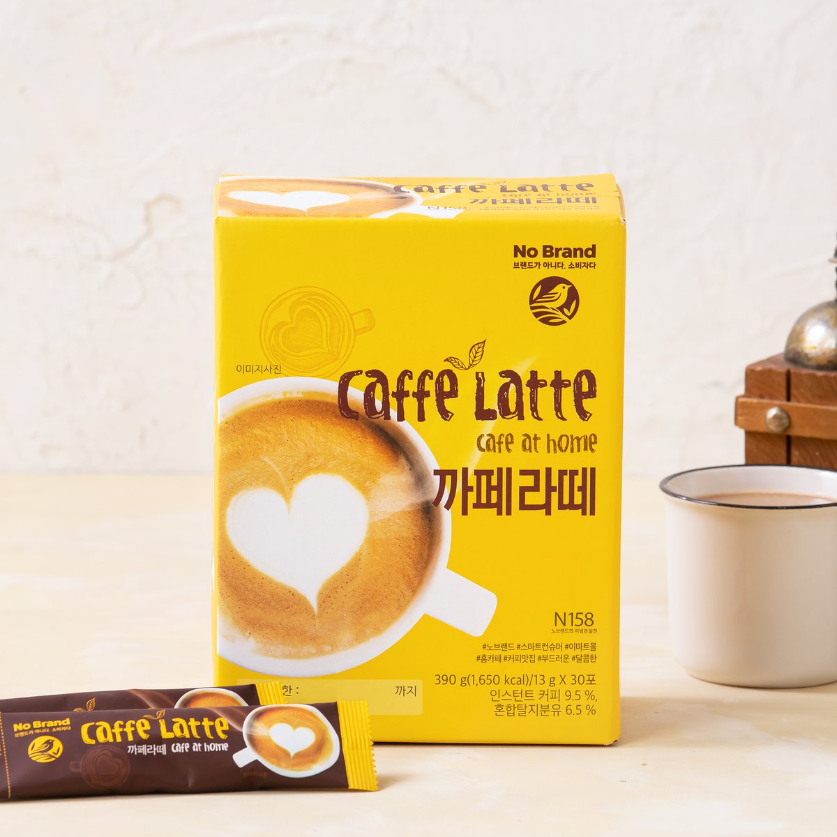 Cà Phê Hòa Tan Coffee Latte No Brand 30 Gói