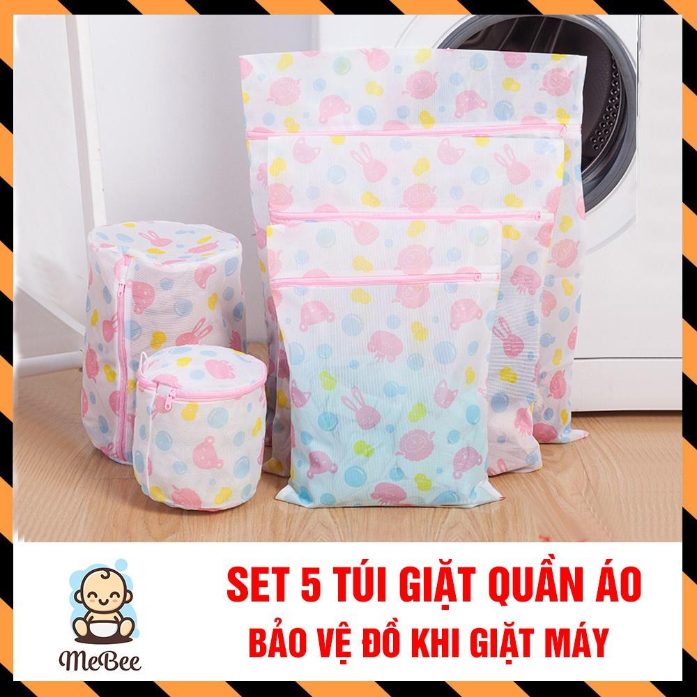 Set 5 túi lưới giặt quần áo