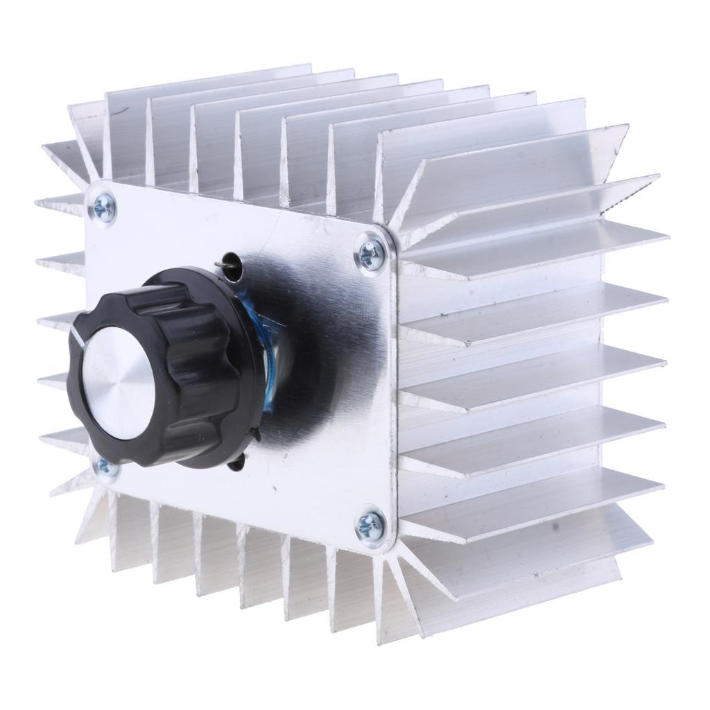 AC 220V 5000W SCR Voltage Regulator Dimmer Electric Motor Speed Controller
