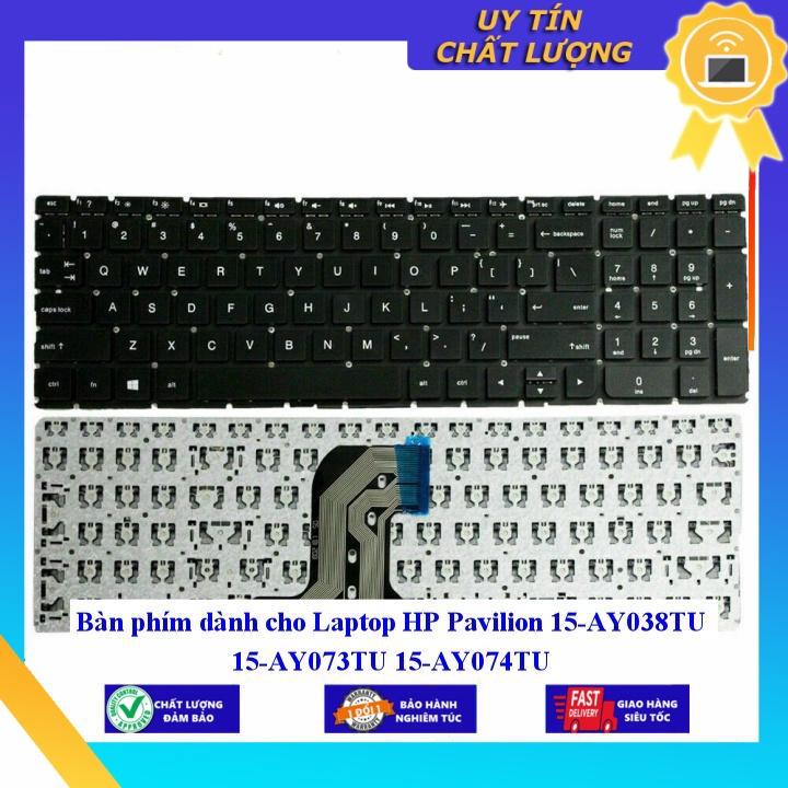 Bàn phím dùng cho Laptop HP Pavilion 15-AY038TU 15-AY073TU 15-AY074TU - Hàng Nhập Khẩu New Seal