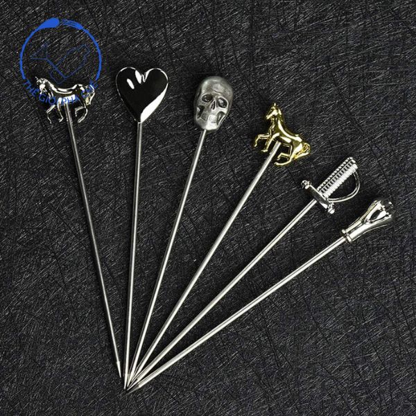 Que Xiên Inox Trang Trí CockTail Đa Dạng - Tiện Dụng