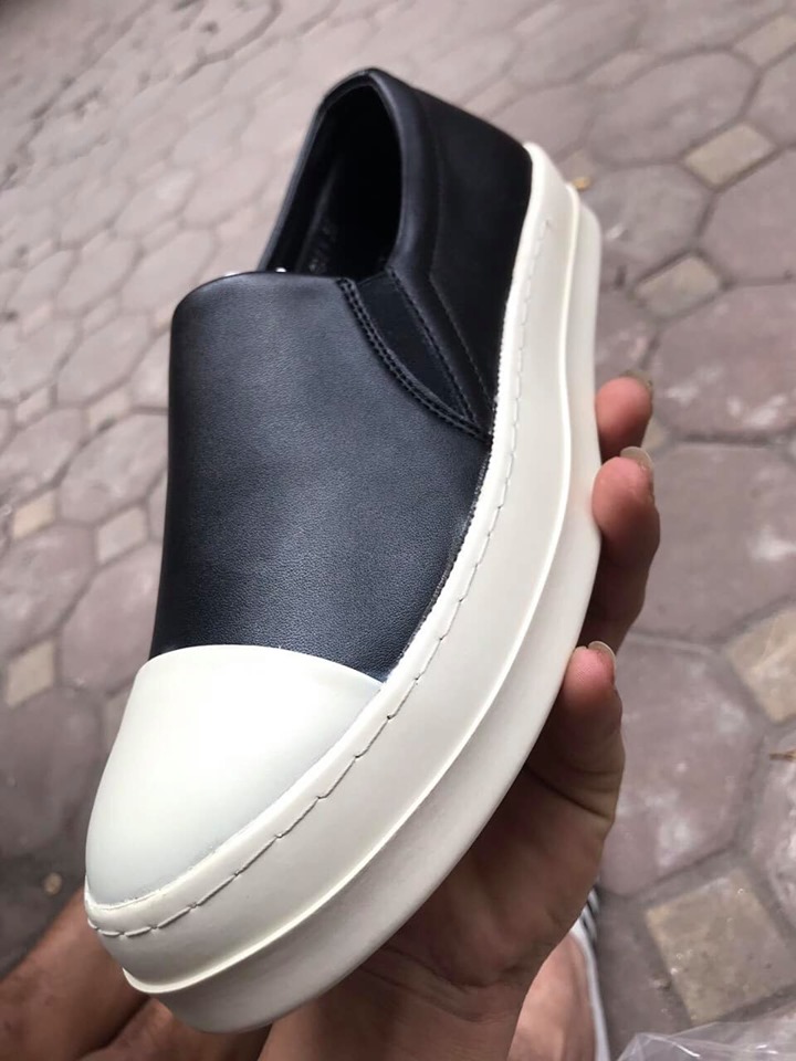 Giày Slip On Da Nữ   Cao Cấp -9333