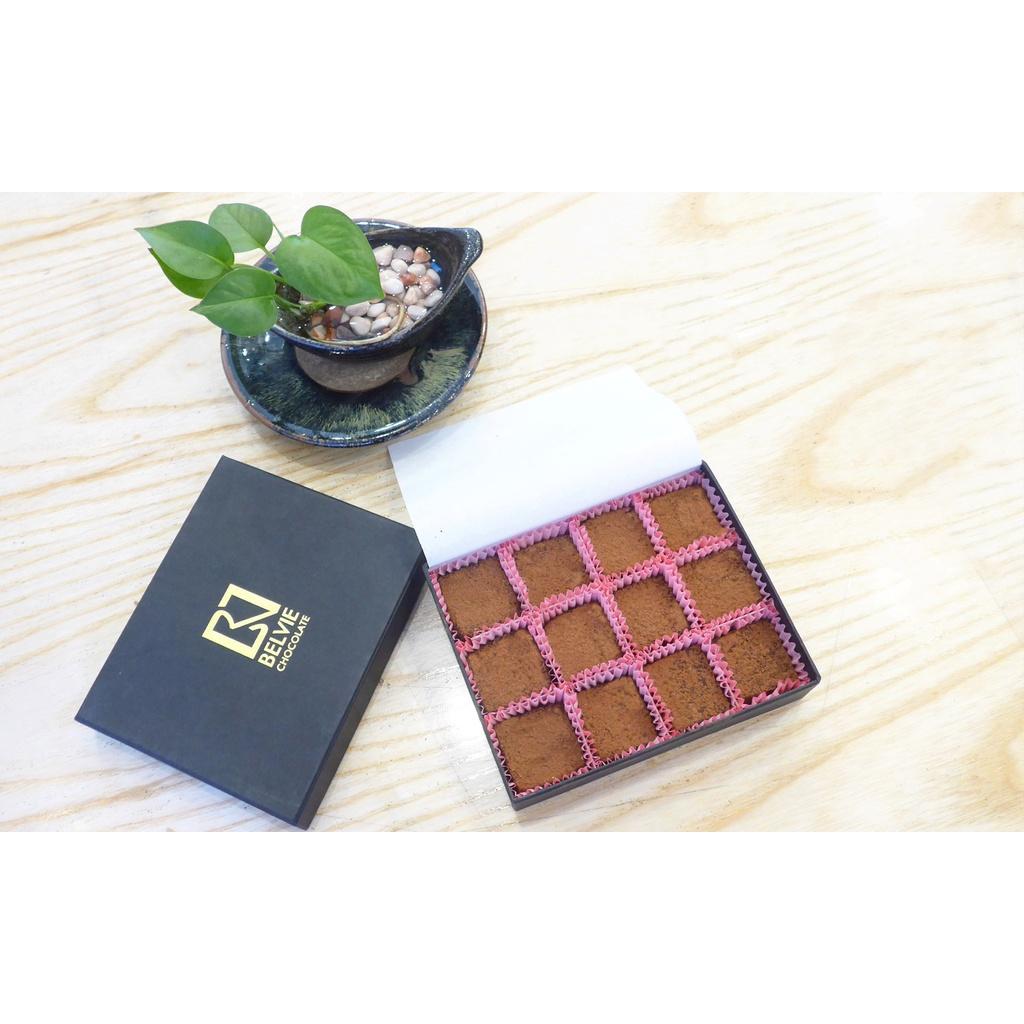 Hộp socola truffles Belvie 12 viên