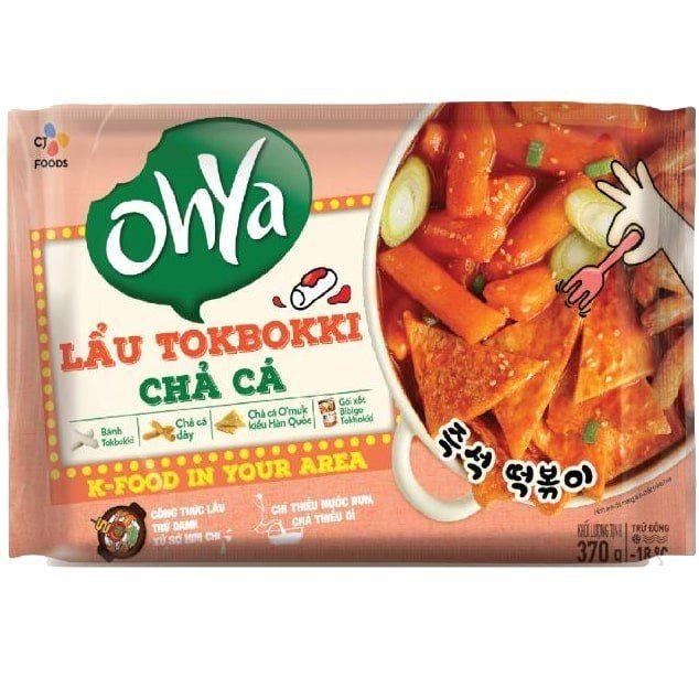 Lẩu Tokbokki chả cá CJ Cầu Tre 370G-8935297101531