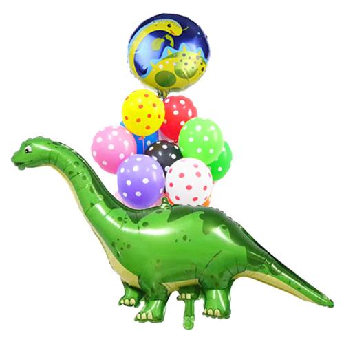 BỘ BONG BÓNG TRANG TRÍ KHỦNG LONG CỔ DÀI