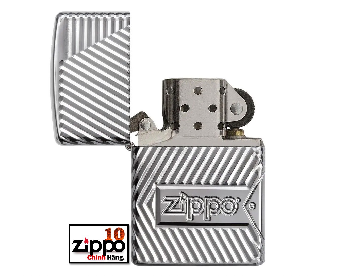 Bật lửa Zippo 29672 Armor Bolts Design - Chính hãng 100%