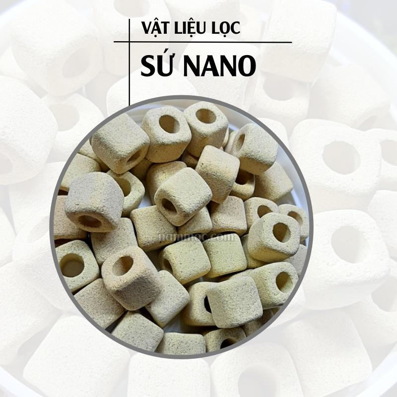Sứ Lọc Nano | Sứ Nhẫn Nano | Vật Liệu Lọc Nước Bể Cá Cảnh Thuỷ Sinh