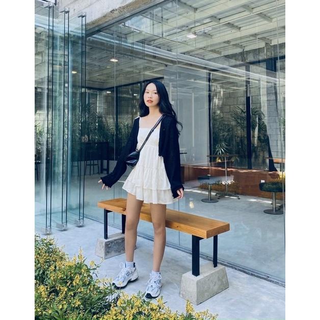 SET ĐẦM HAI DÂY TẦNG KÈM KHOÁC