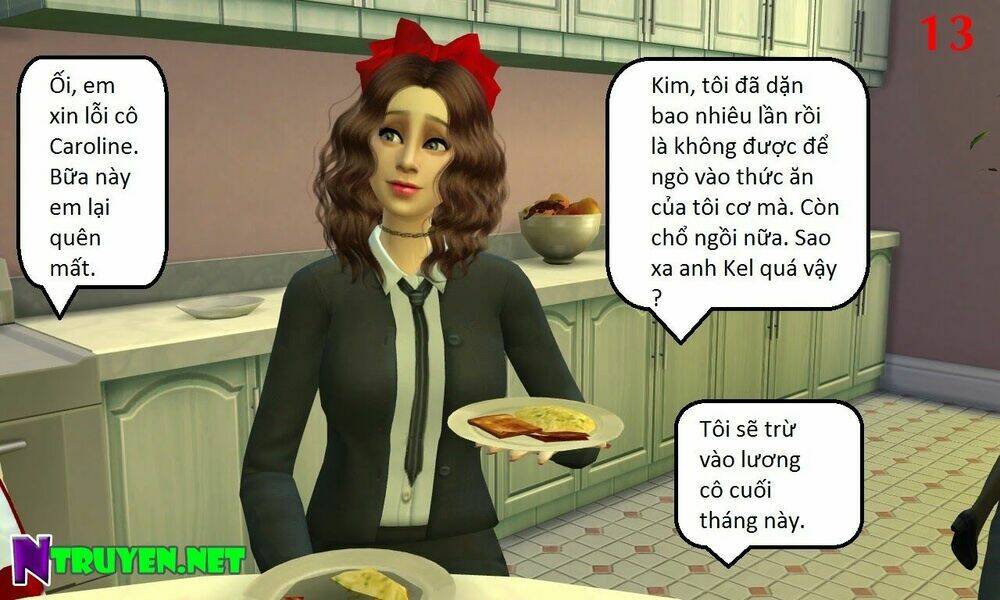 mysterious girl - truyện sims chapter 2 12