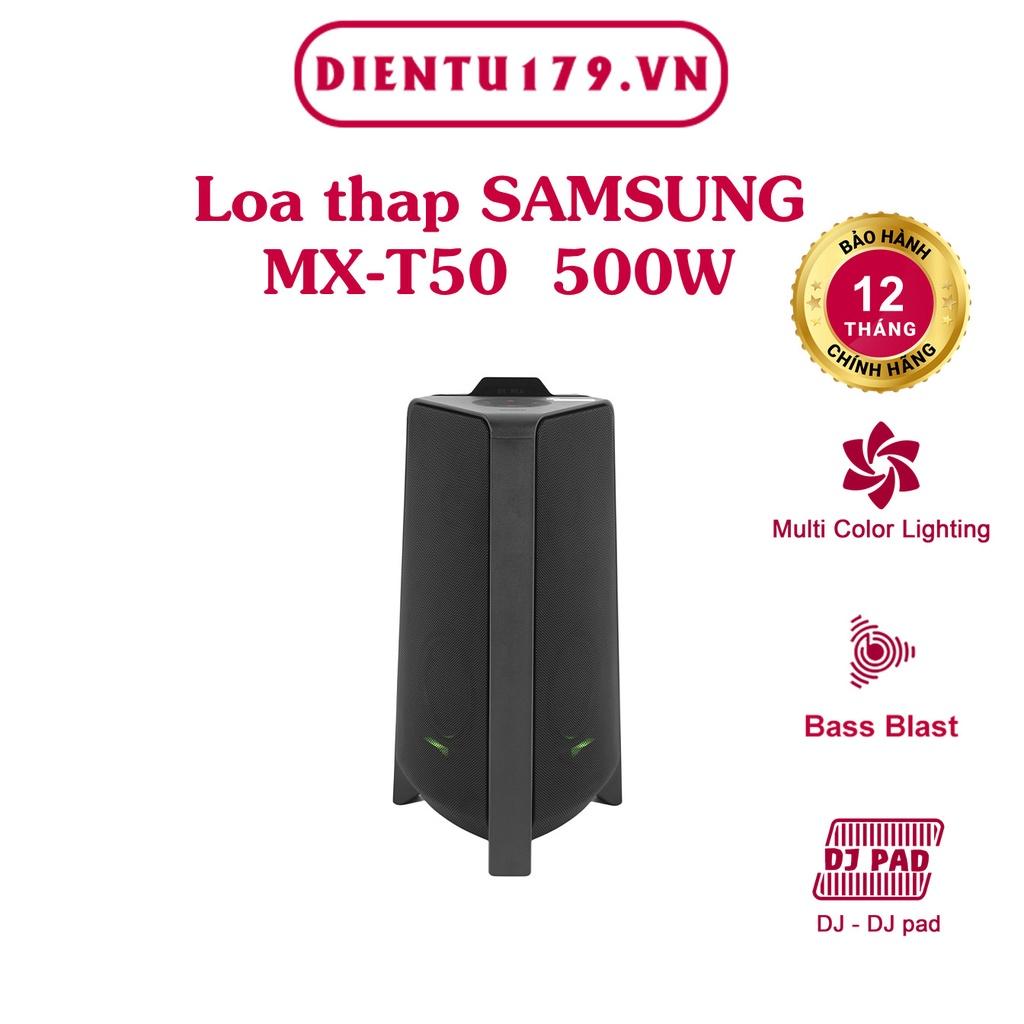 Loa tháp Samsung Giga Party Audio MX-T50 500W - Hàng chính hãng