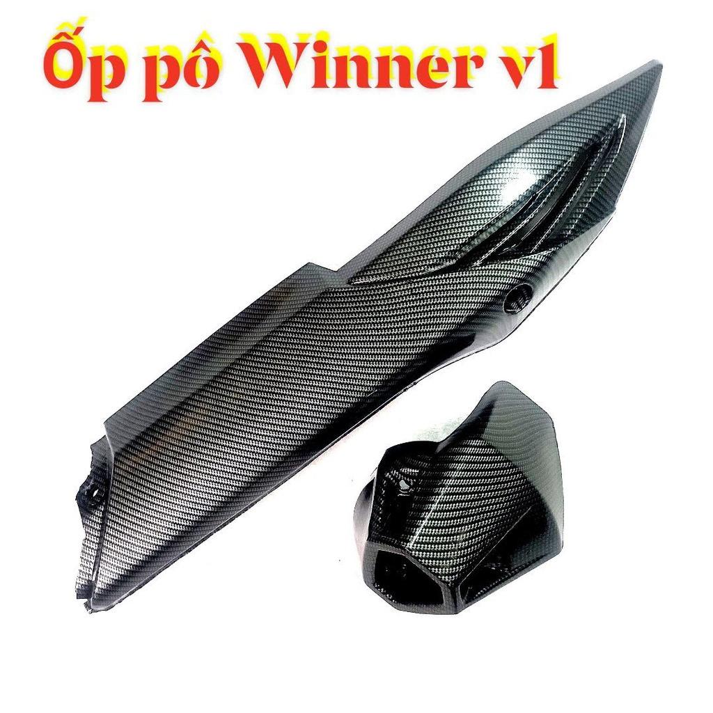 Bộ ốp pô Winner v1 sơn cacbon