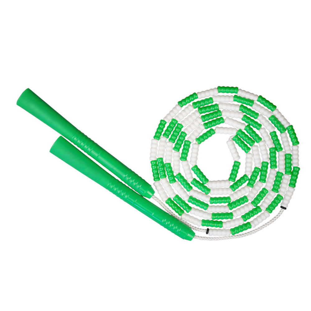 Dây nhảy thể dục có thể điều chỉnh Được làm bằng hạt PVC và dây nylon bền