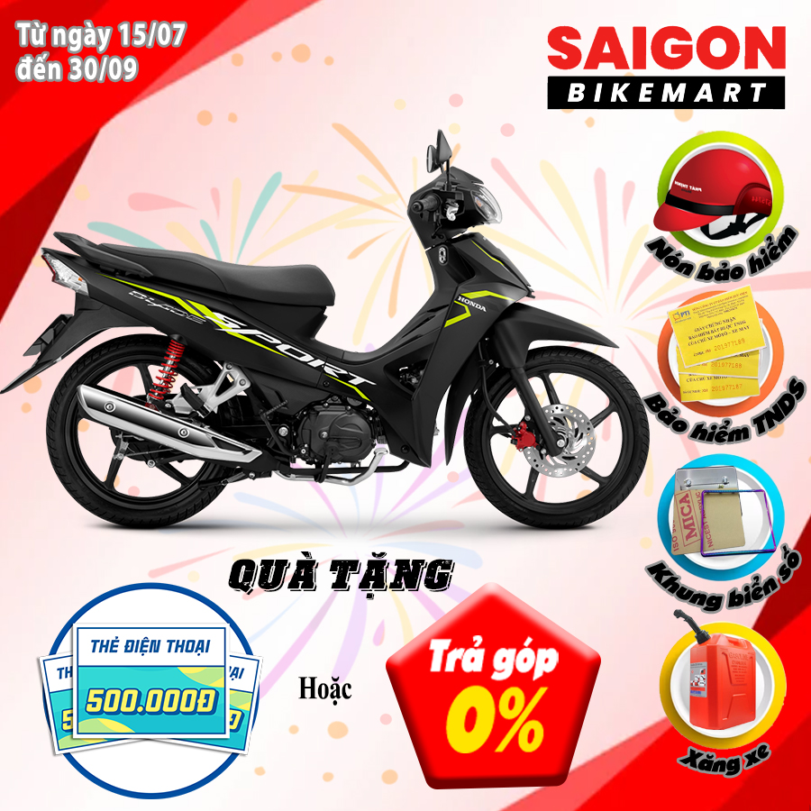 Xe máy Honda Blade 110 Bánh Mâm 2023