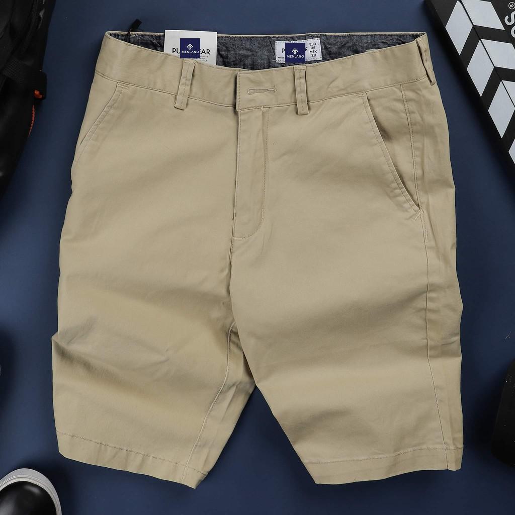 Quần short kaki nam - chất vải chuẩn đẹp mềm mịn