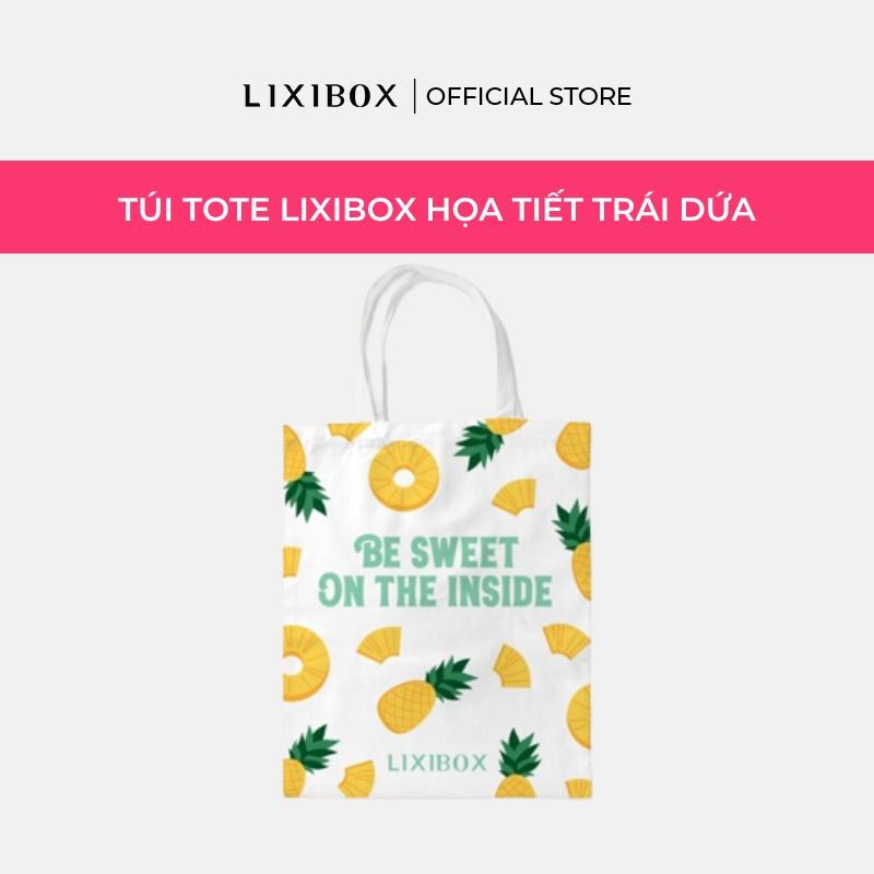 [HB Gift] Túi Tote Lixibox Họa Tiết Trái Dứa