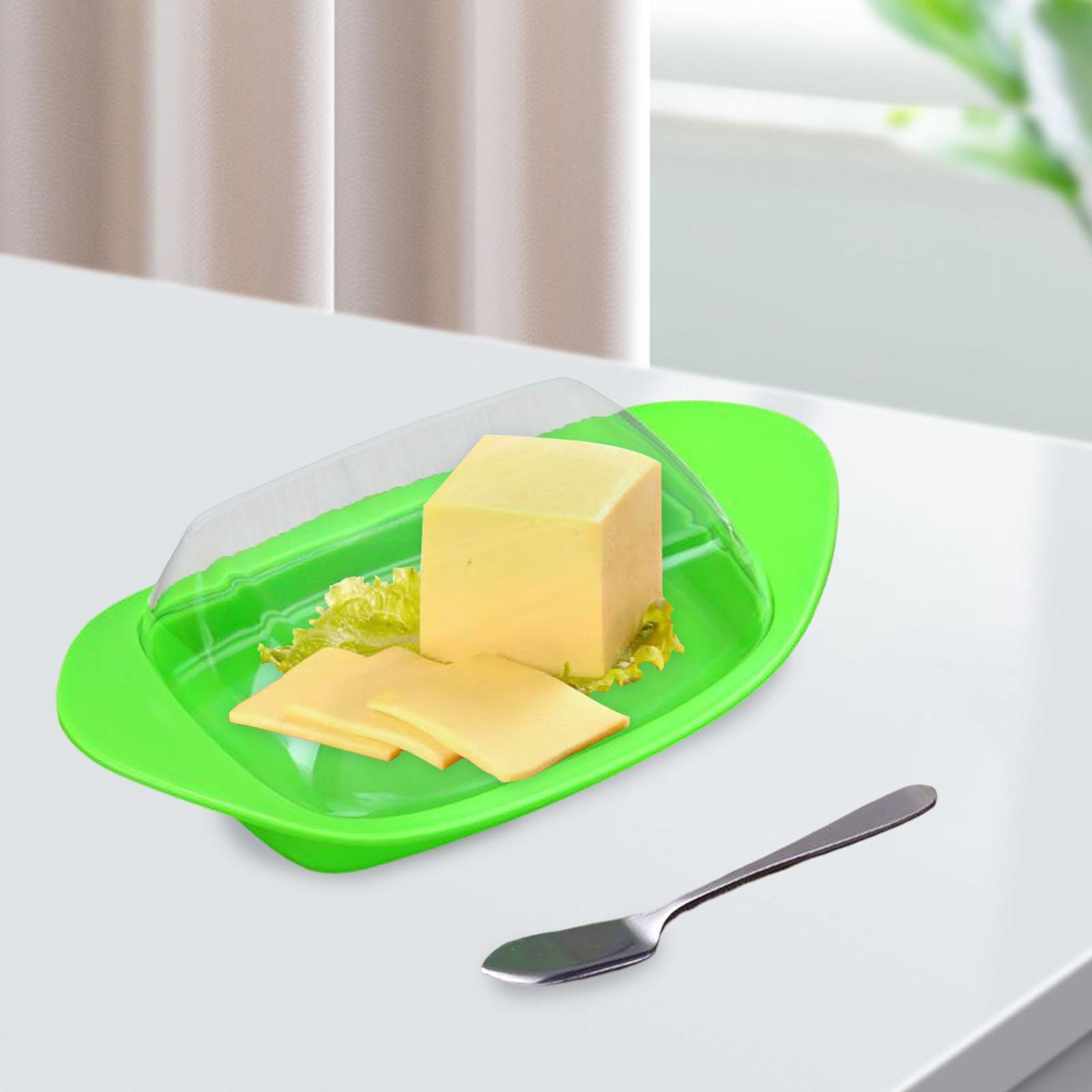 Cheese Container with Lid Butter Keeper Butter dish Cutting Box for Cheese Home