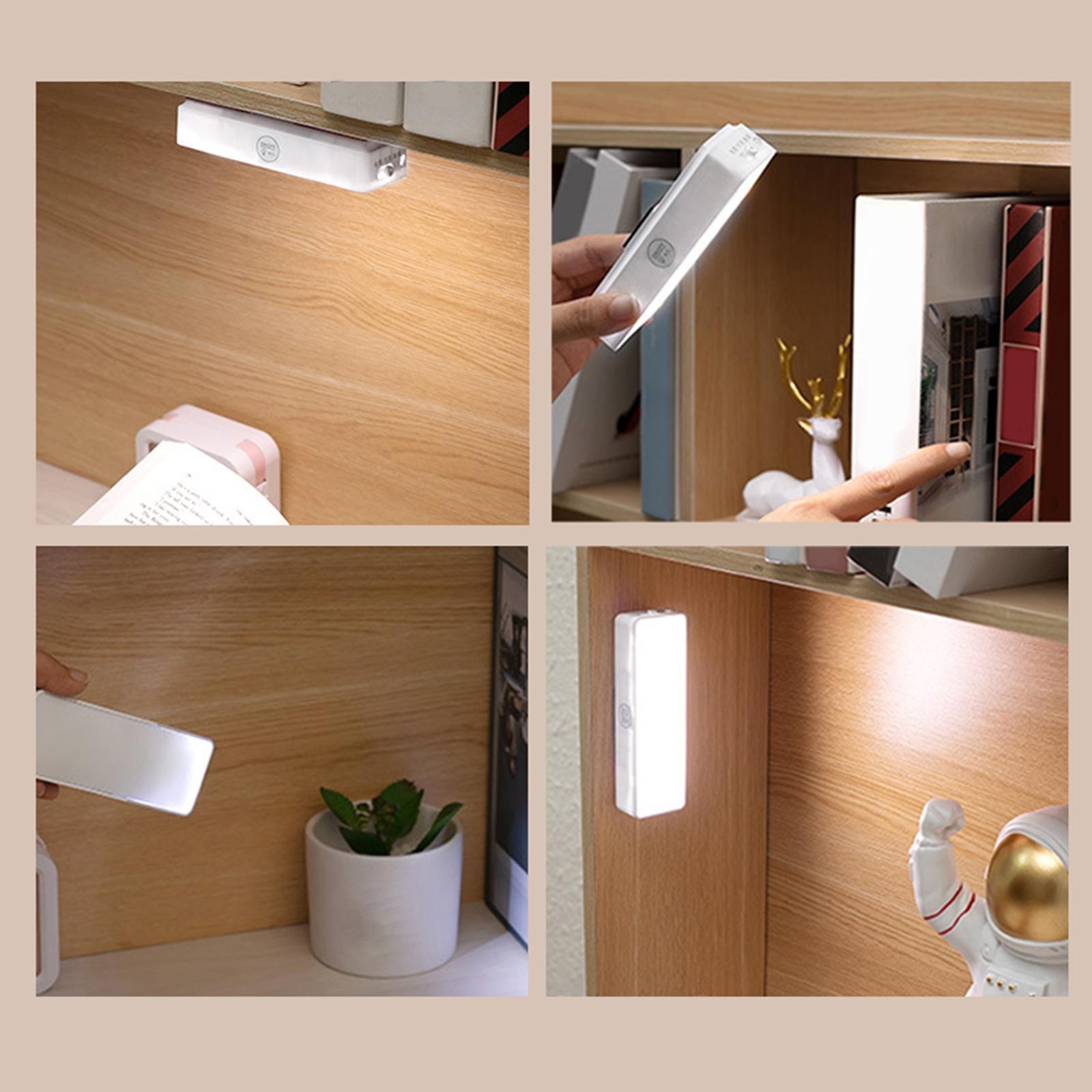 Magnetic Hanging LED Desk Lamp Reading Table Light Dimmable USB Chargeable