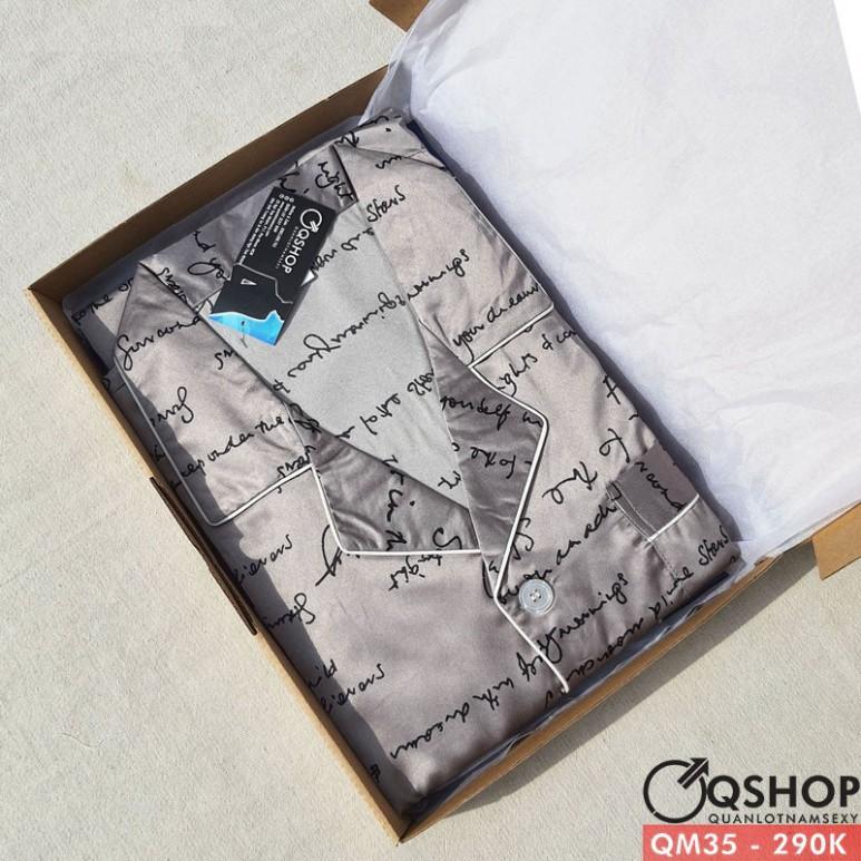 ĐỒ NGỦ PIJAMA NAM CAO CẤP QM35 QM262